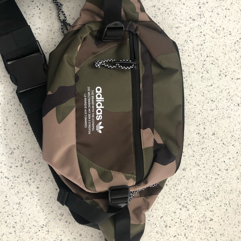 Camo Adidas crossbody bag
